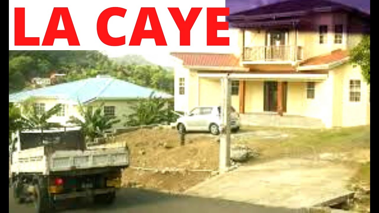 St Lucia Communities | Driving Through La Caye, Dennery
