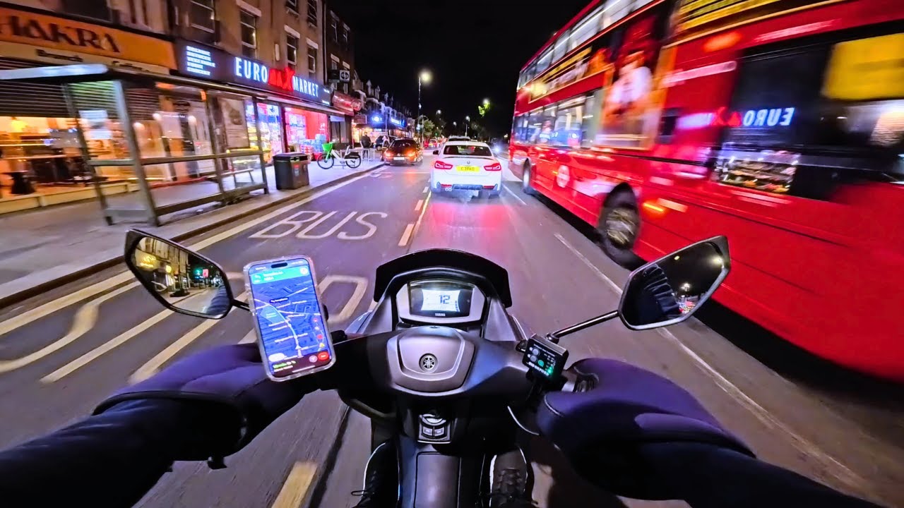 North London Night Ride - Part 2 | Yamaha NMAX 125 POV