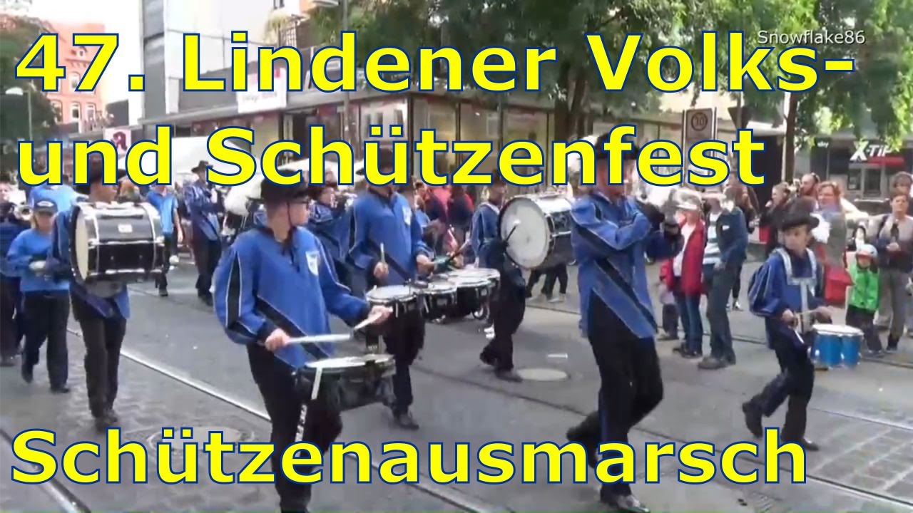 47. Lindener Volks- und Schützenfest 2015 | Schützenausmarsch beim Limmerstraßenfest
