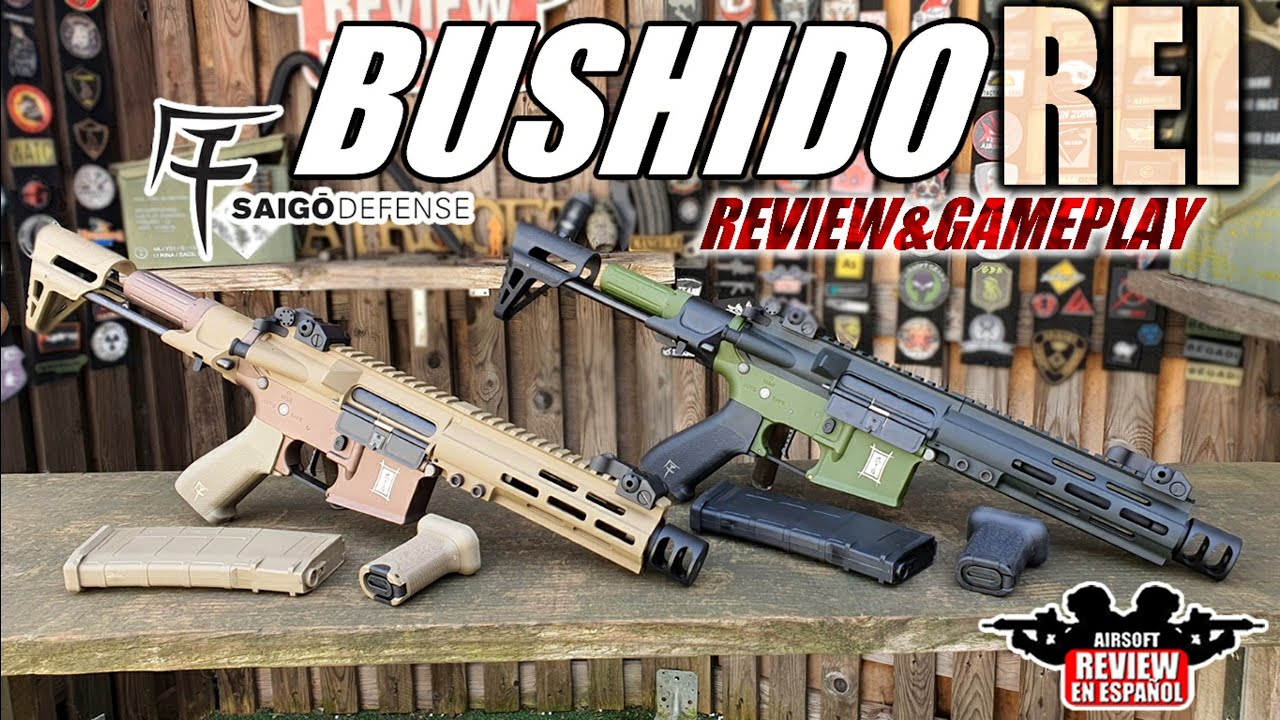 Bushido Rei de Saigo ( Review & Gameplay ) | Airsoft Review en Español