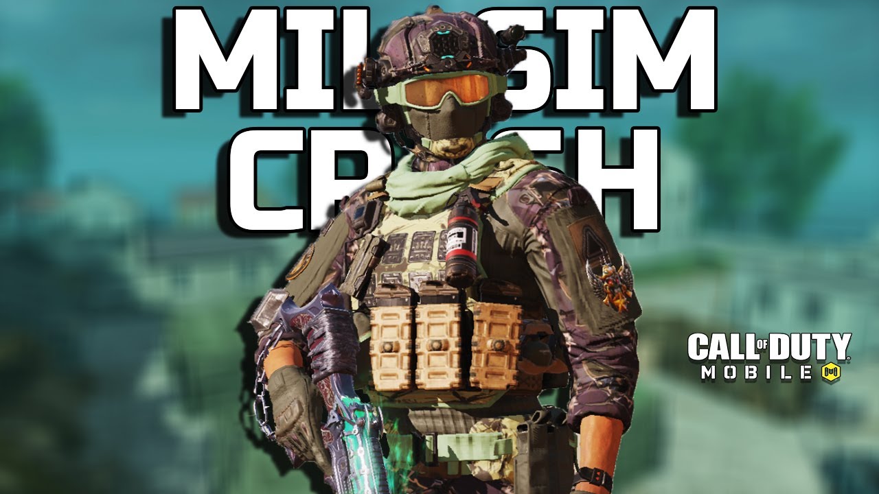 MIL-SIM CRASH DOWN GAMEPLAY CALL OF DUTY MOBILE