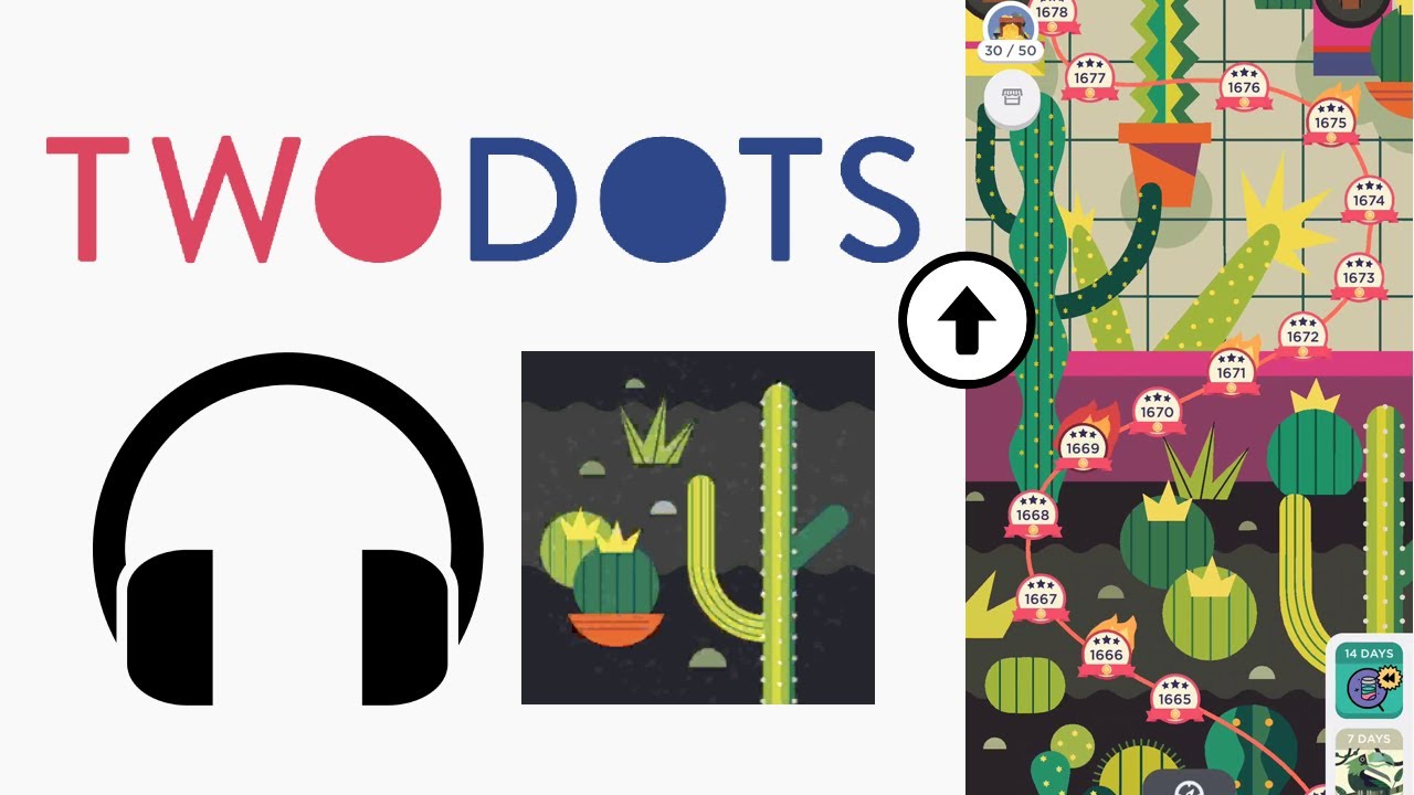 Headphone remix&mdash;Cactus Patch．Map&mdash;Cactus Patch Two Dots
