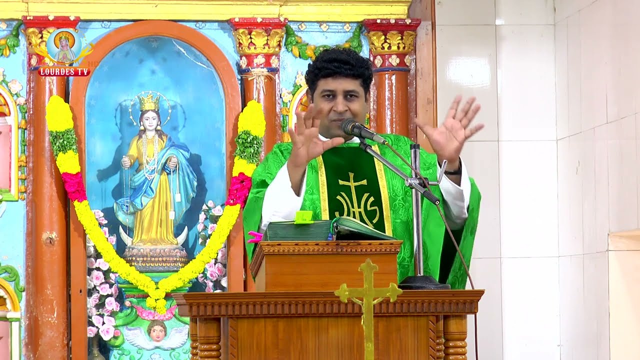 Tamil Sermon by Rev. Fr. Eugene Tony , DIOCESE OF KUMBAKONAM @ Adaikala Madha Shrine