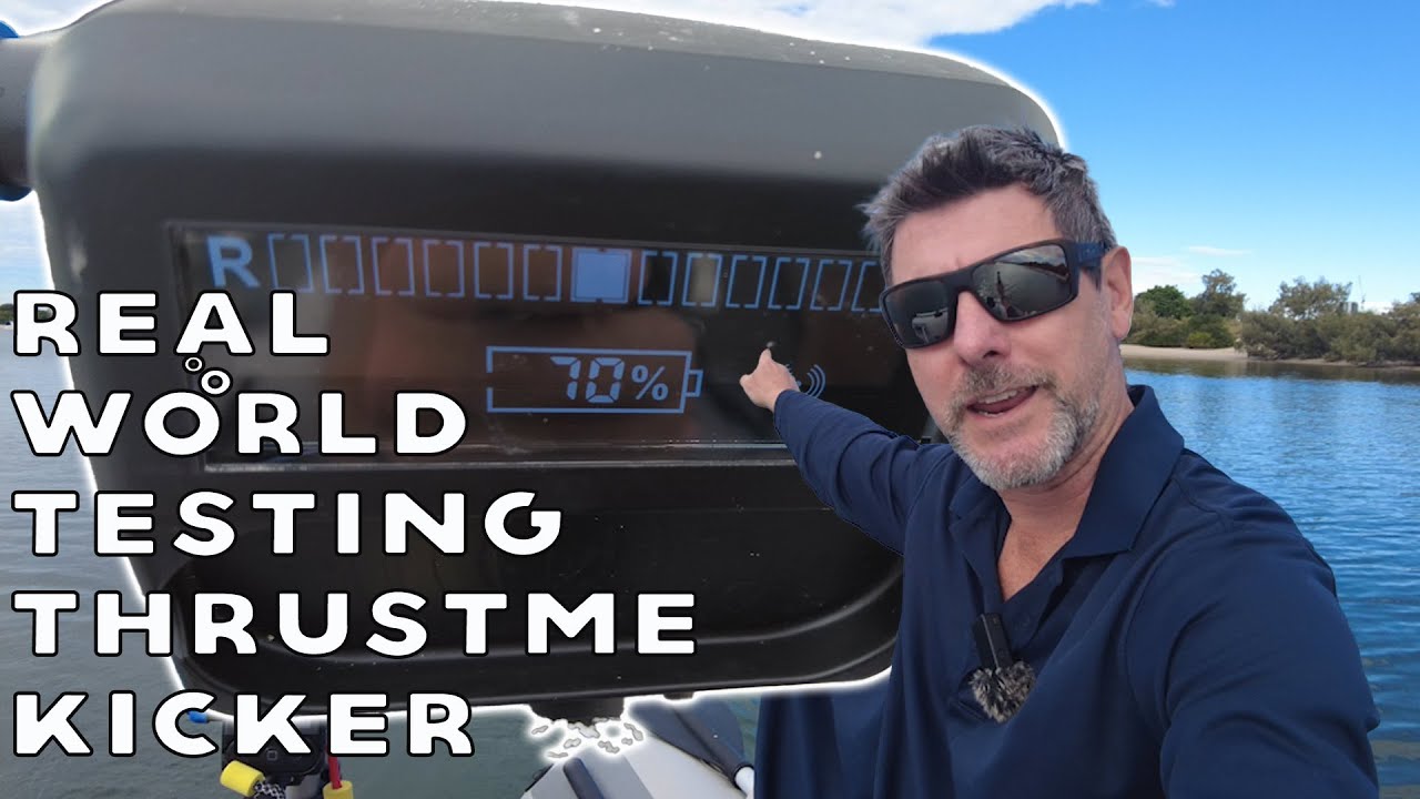 Putting The THRUSTME KICKER Electric Outboard To The Test In Real-world Conditions
