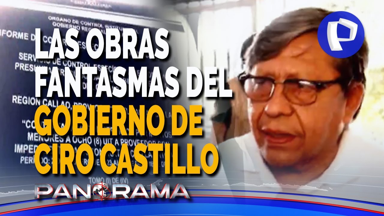 Obras fantasmas del gobierno de Ciro Castillo: método para ganar cuarto de millón sin hacer nada