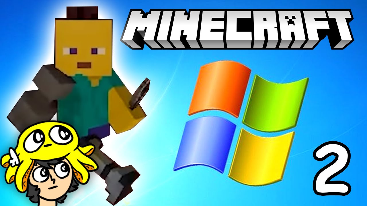 joguei o minecraft do windows de novo (continua estranho)