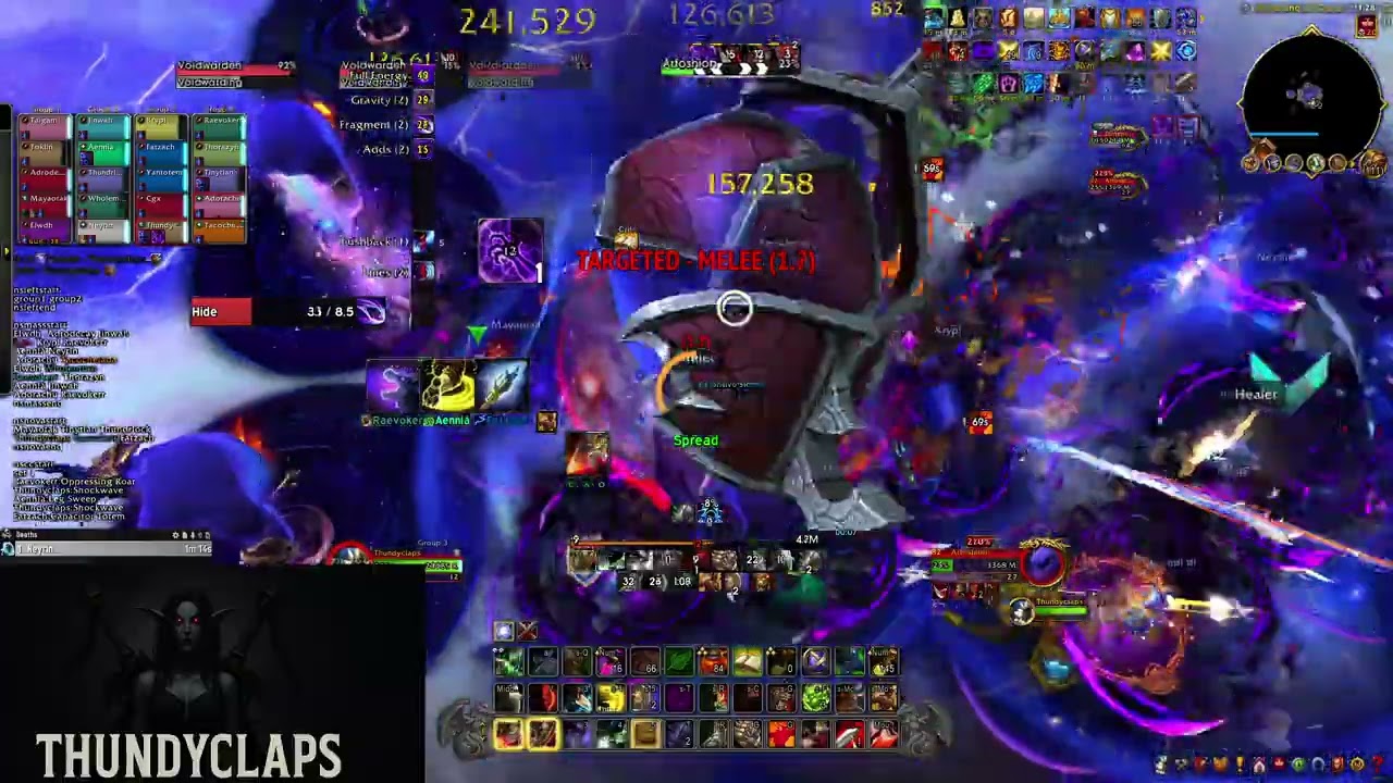 Dimensius, the All Devouring Mythic Prot Warrior POV