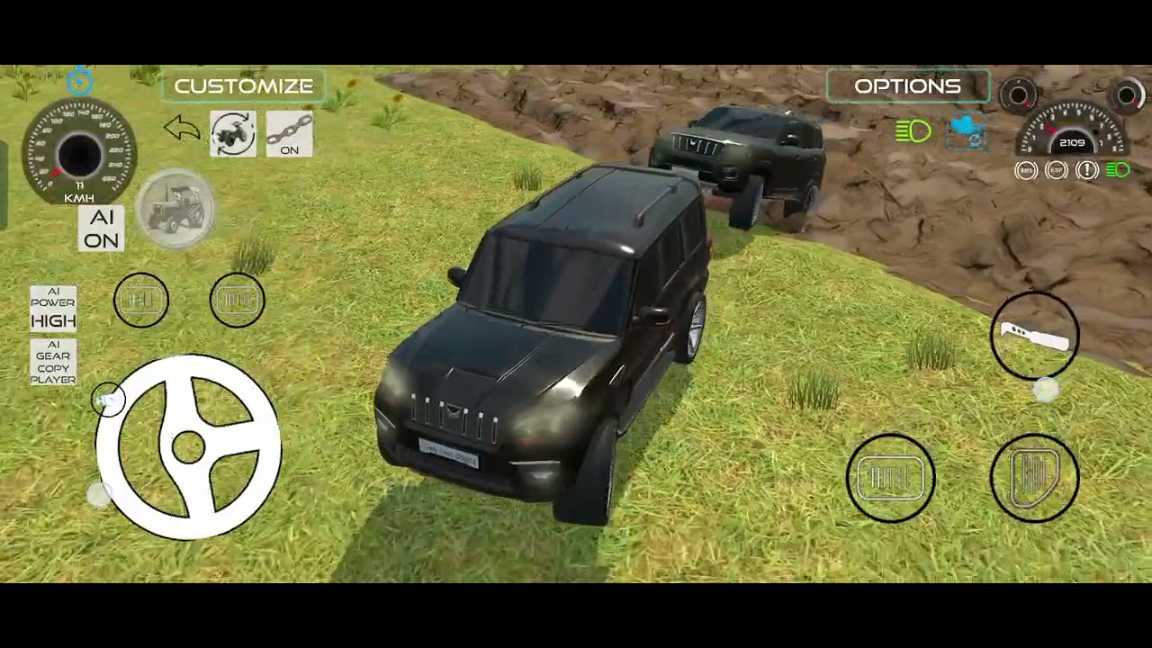 Indian car simulator 3d off-Roading gameplay video #ytshorts #gaming #Crowngameryt220 #trendinggame
