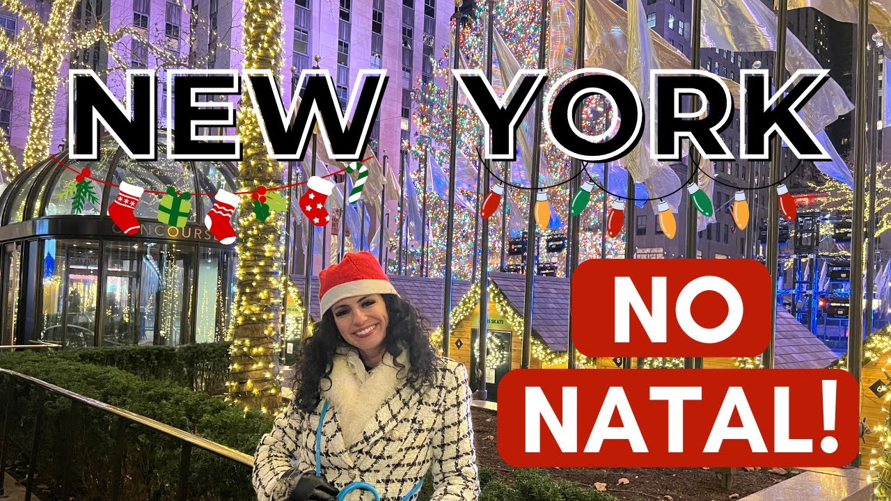 🎄NATAL em NEW YORK : É surreal