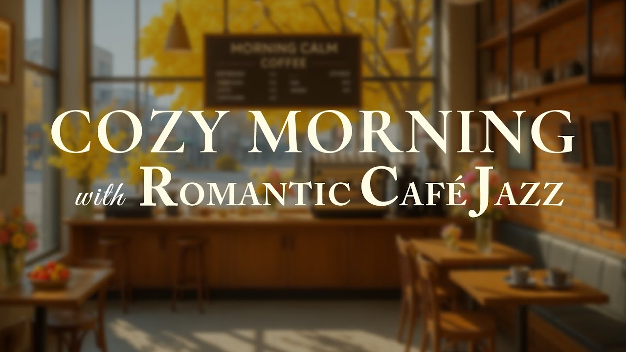 Romantic Caf&eacute; Jazz ☕ | Smooth Piano Ballads for a Cozy Morning