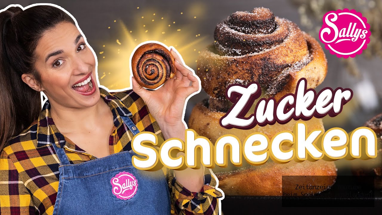 Luftige Zuckerschnecken mit Hefeteig & Kakao (schnell & einfach)