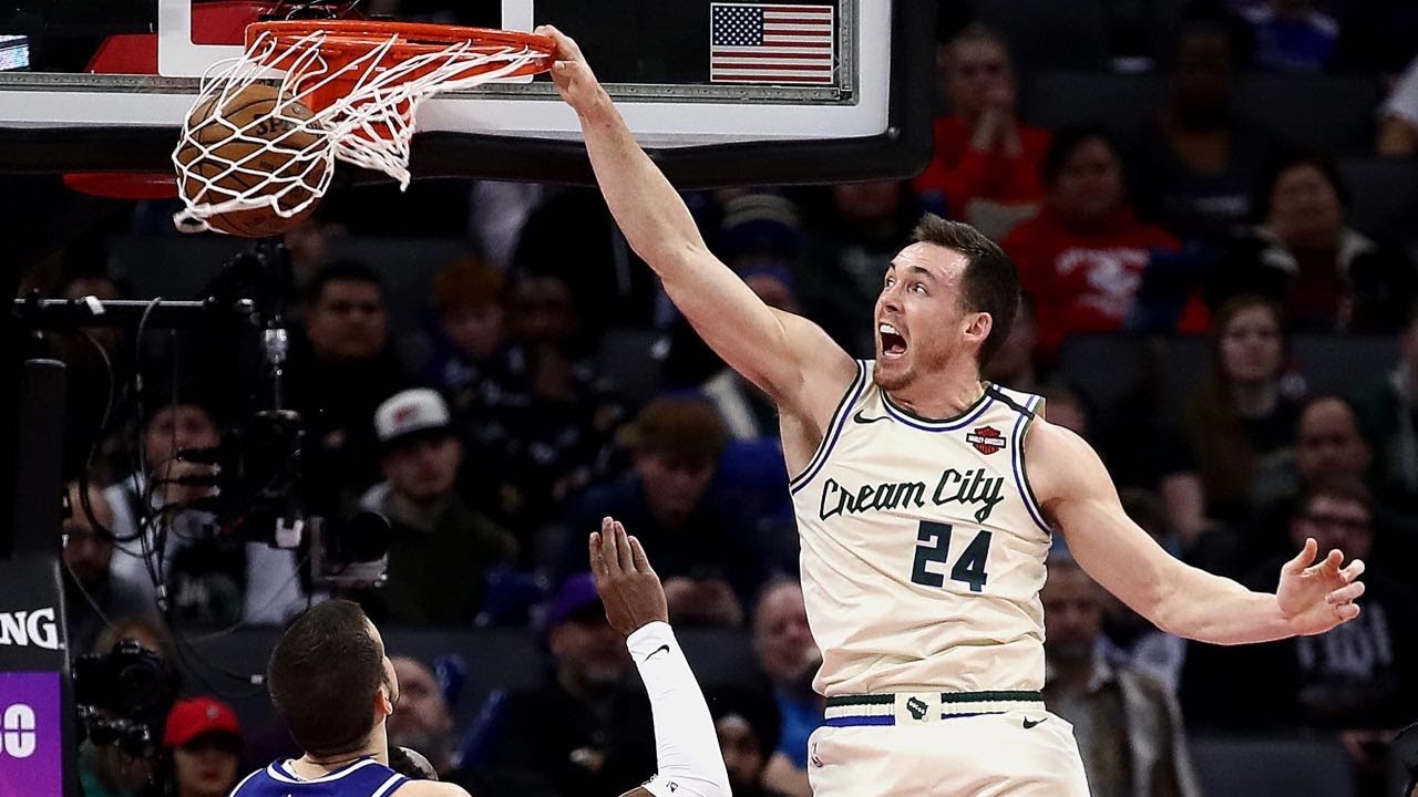 Pat Connaughton's Top Ten Dunks Of 2019-20 | NBA AT&T Slam Dunk Contest 2020