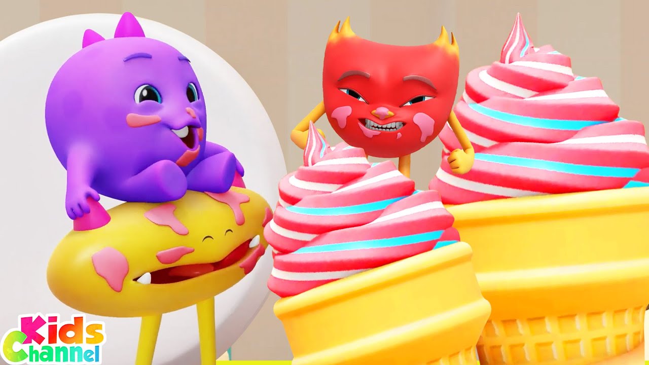 Ice Cream Meltdown Animated Cartoon Videos by Kids Channel