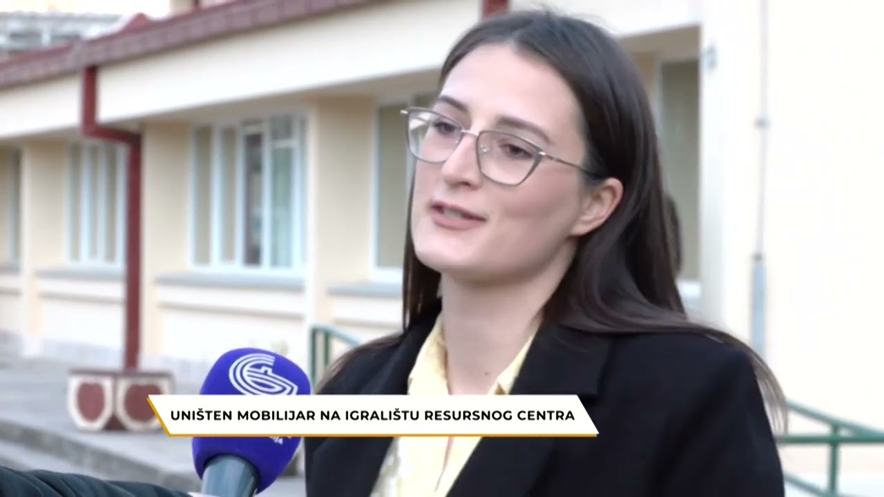 Rujn zora/ Uništen mobilijar na dva igrališta u Resursnom centru  