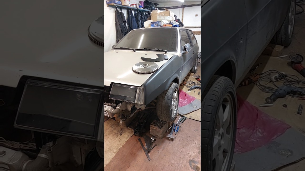 Набор для установки 4WD от Nissan на ВАЗ #лада #турбоваз #боеваяклассика #полныйпривод #тюнинг