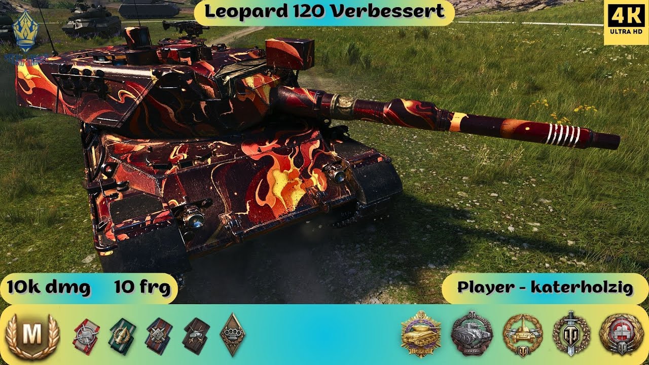 Leopard 120 Verbessert 🔥 Машина Вогню — Контроль над Боєм 👑