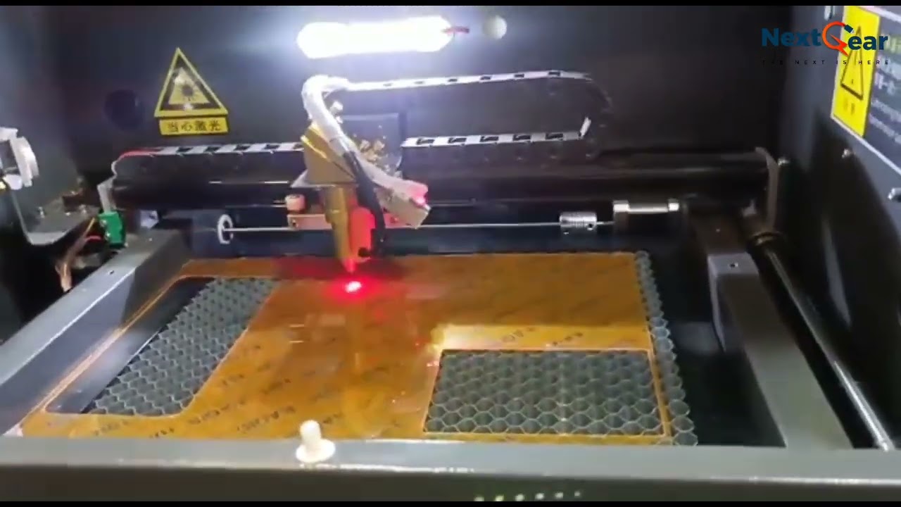 laser cutting machine with in-built  computer