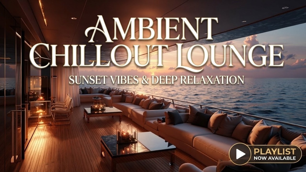 Ambient Chillout Lounge ~ Расслабляющая музыка для роскошного Нового года и спокойствия