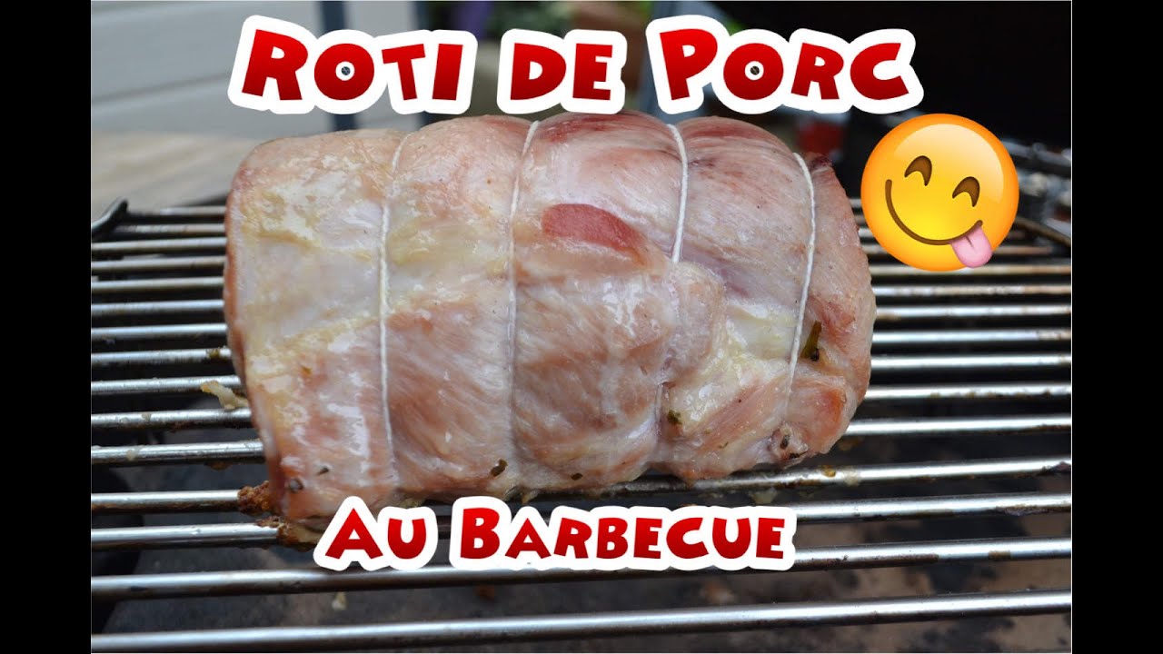 Roti de Porc au Barbecue (Kamado BerghOFF)
