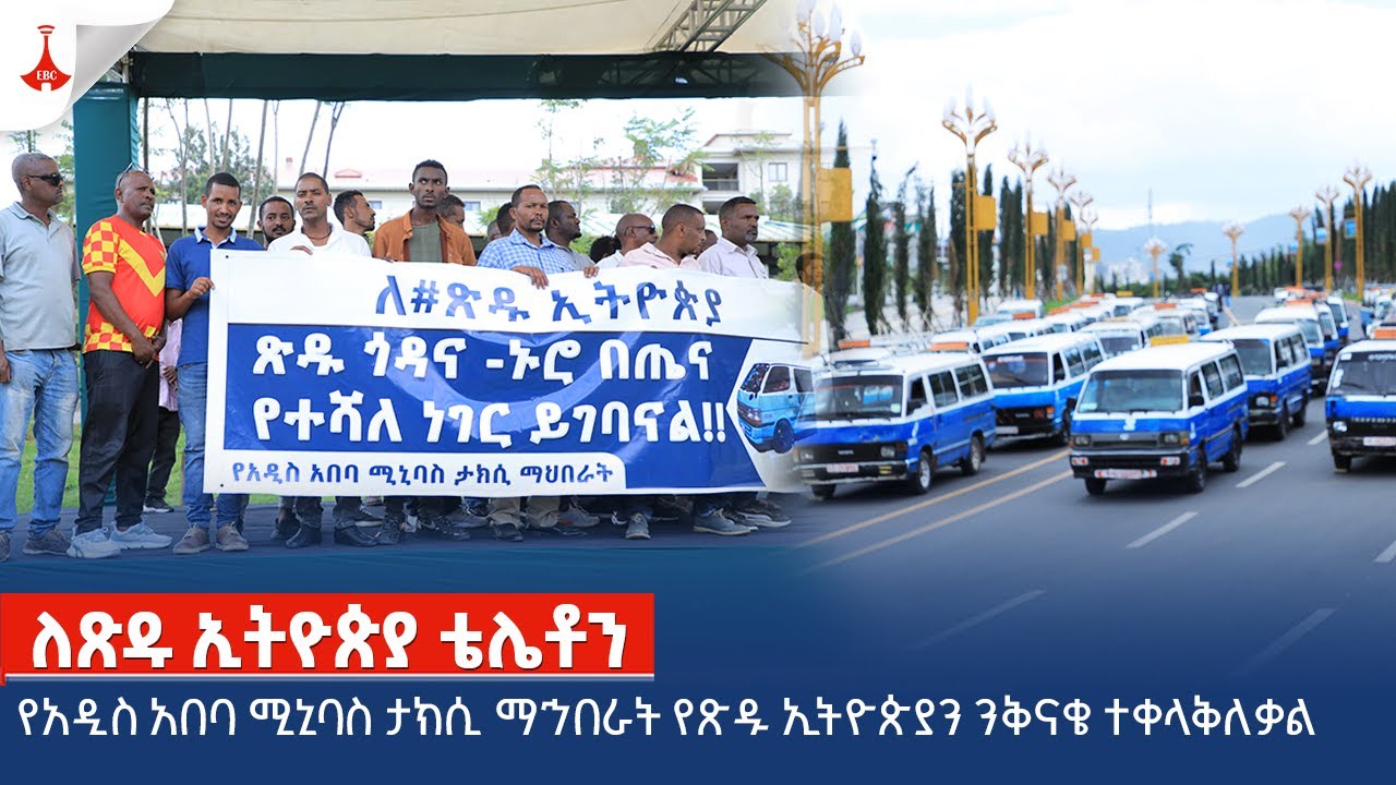 የአዲስ አበባ ሚኒባስ ታክሲ ማኅበራት የጽዱ ኢትዮጵያን ንቅናቄ ተቀላቅለዋል Etv | Ethiopia | News zena