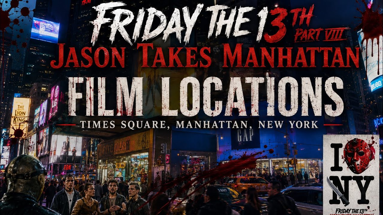 Friday The 13th part 8 Film Locations Jason Takes Manhattan ￼