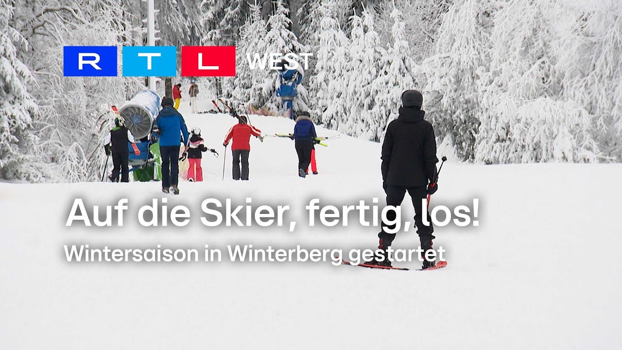 Auf die Skier, fertig, los: Wintersaison in Winterberg gestartet | RTL WEST, 01.12.2023