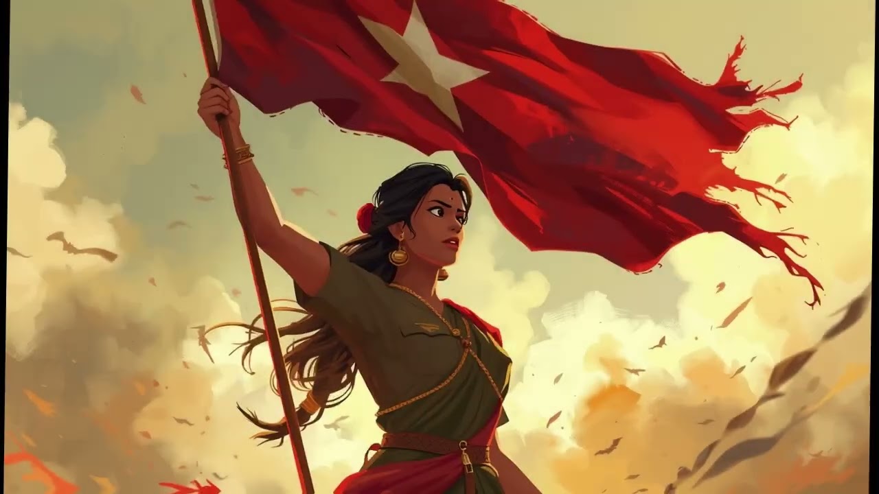 কনকলতা - Kanaklata - The Flag That Never Fell (Heavy metal song)