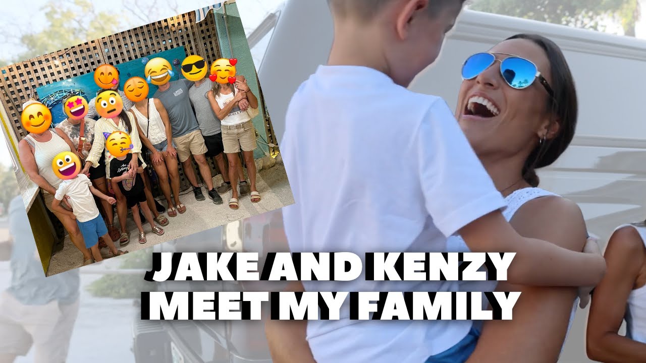 Jake and Kenzy Meet Our Family