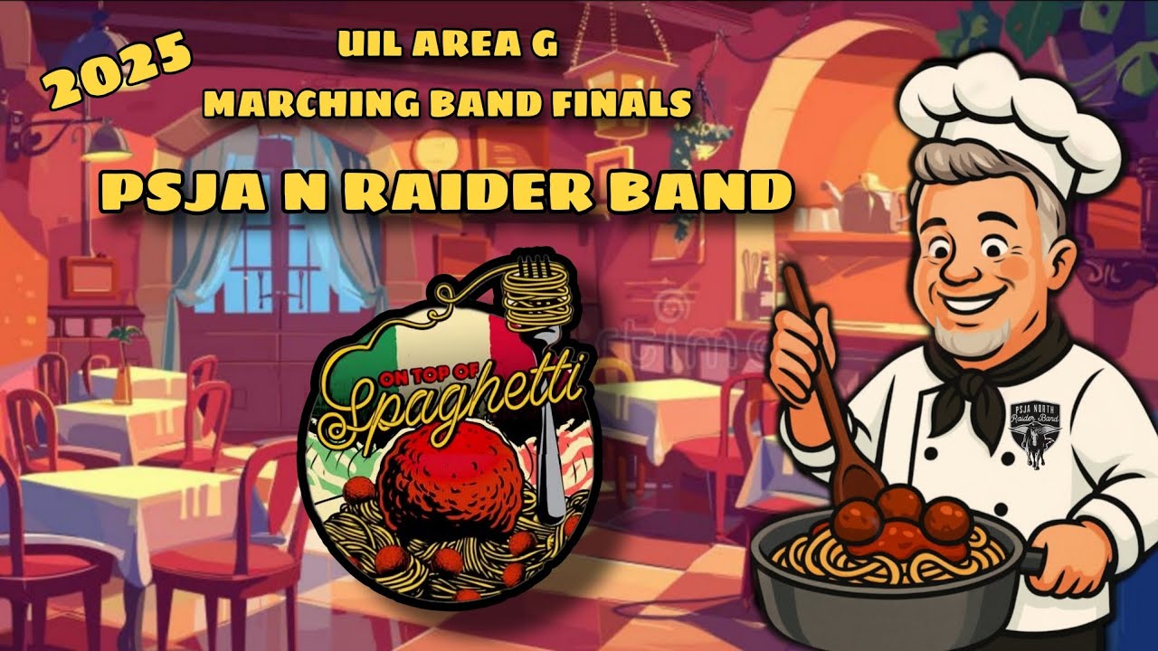 2025 UIL Area G Marching Band Finals - PSJA N Raider Band - OTOS