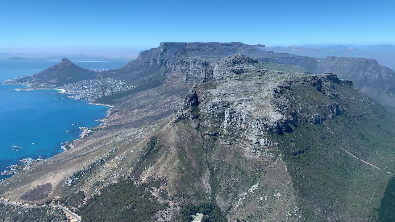 Helicopter tour of Cape Town, South Africa
