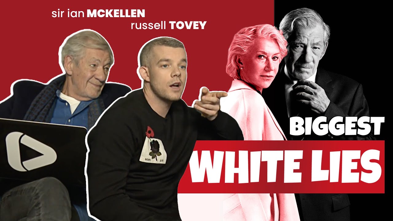 Sir Ian McKellen and Russell Tovey React To Your Biggest White Lies!