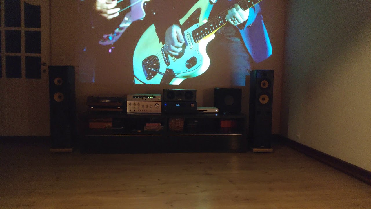 Arcam A80+Nad T747+Heybrook HB4 stereo sound test