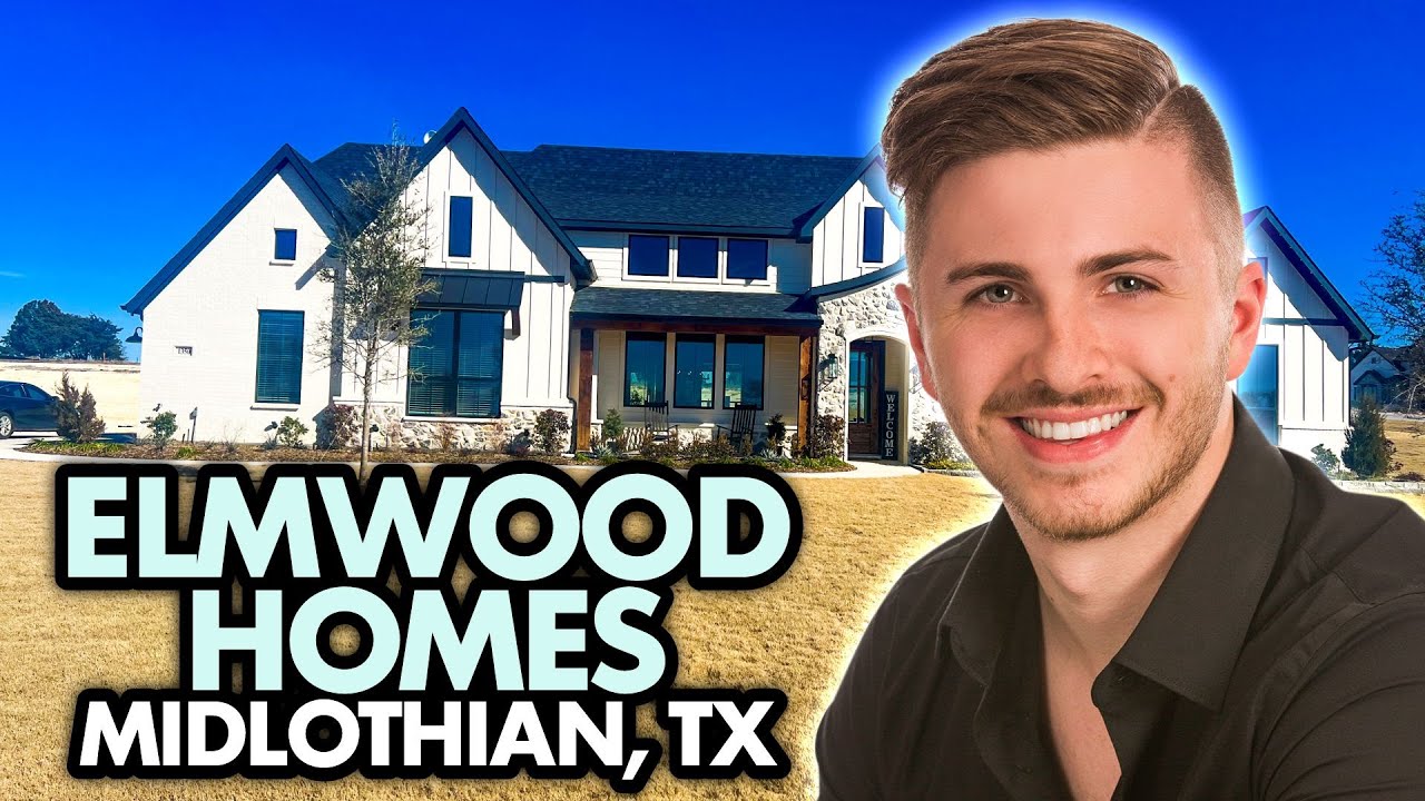 Elmwood Homes Property Tour | 4Bed/3.5Bath/Study+Loft | Hidden Lakes in Midlothian, TX