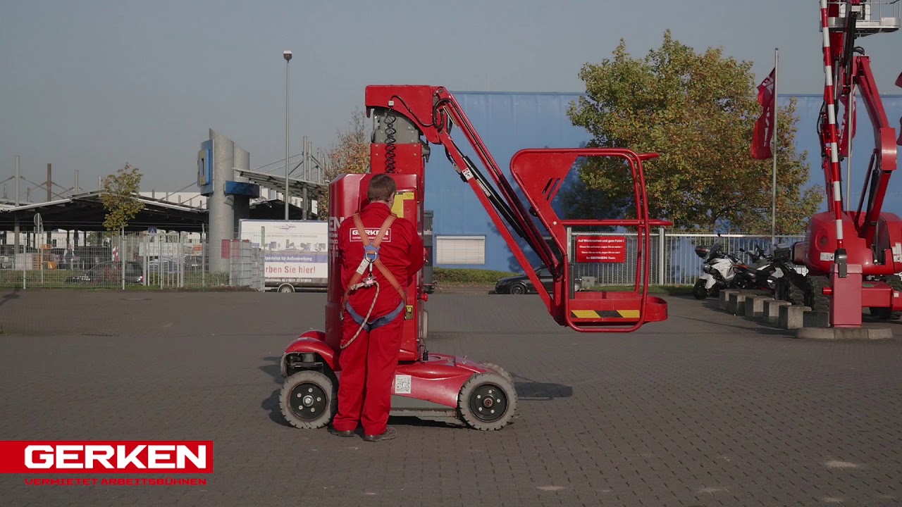 Gerken Teleskopmast-Arbeitsbühne: GTM 103-10 W