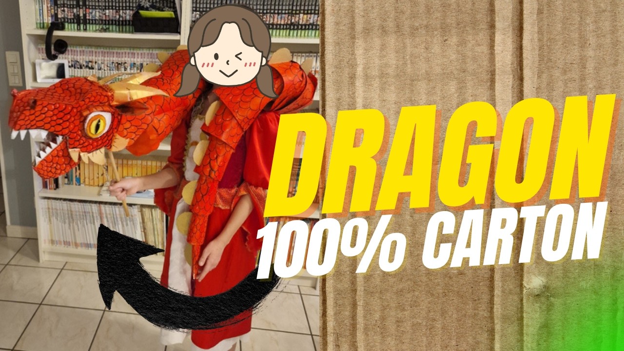 COSPLAY : DRAGON DE CARTON