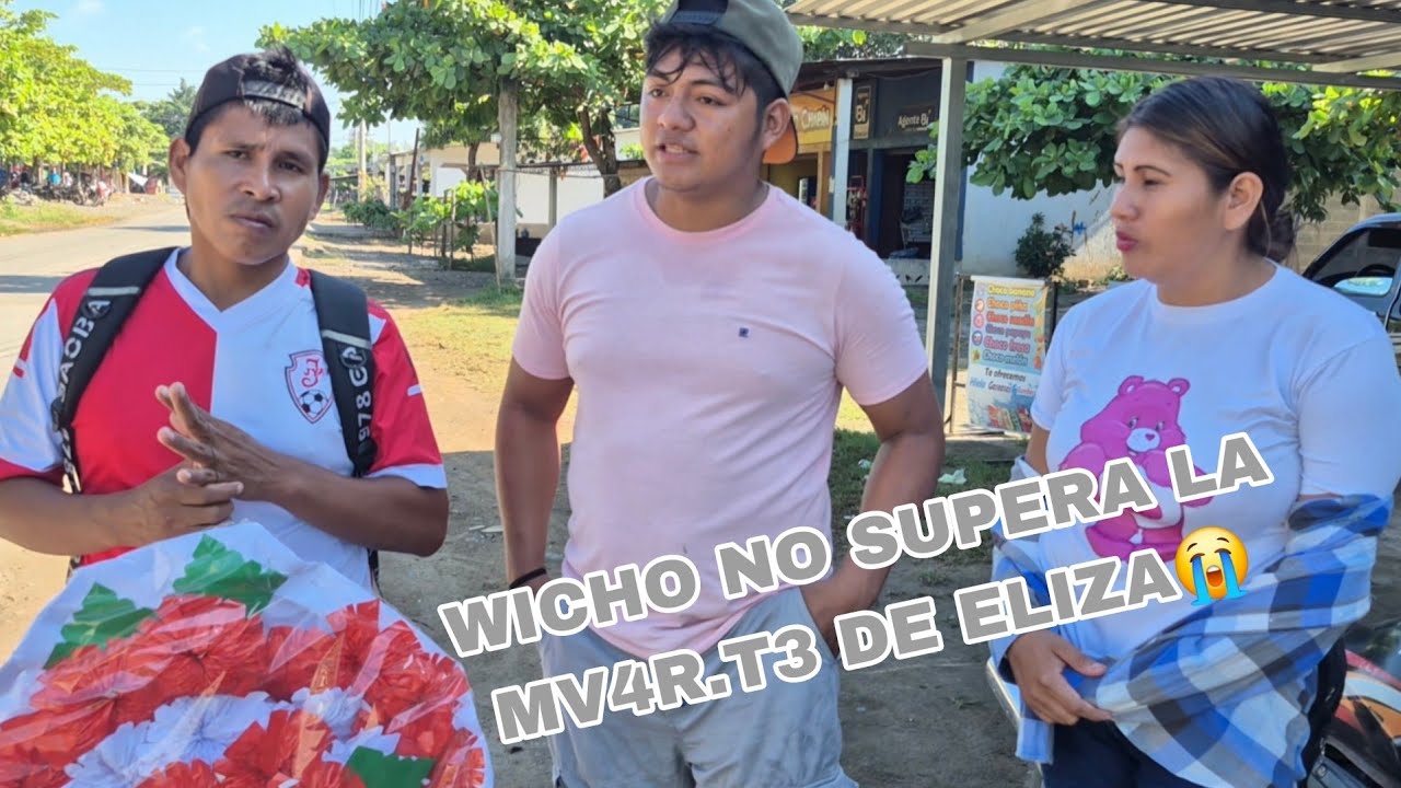 WICHO arrepentido confiesa todo esto de ELIZA y le lleva estas flores a su tvmb4