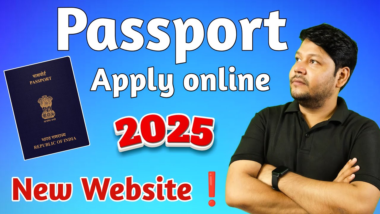 Passport Apply online 2025 | New website Passport seva portal | passport kaise banaye Fresh passport
