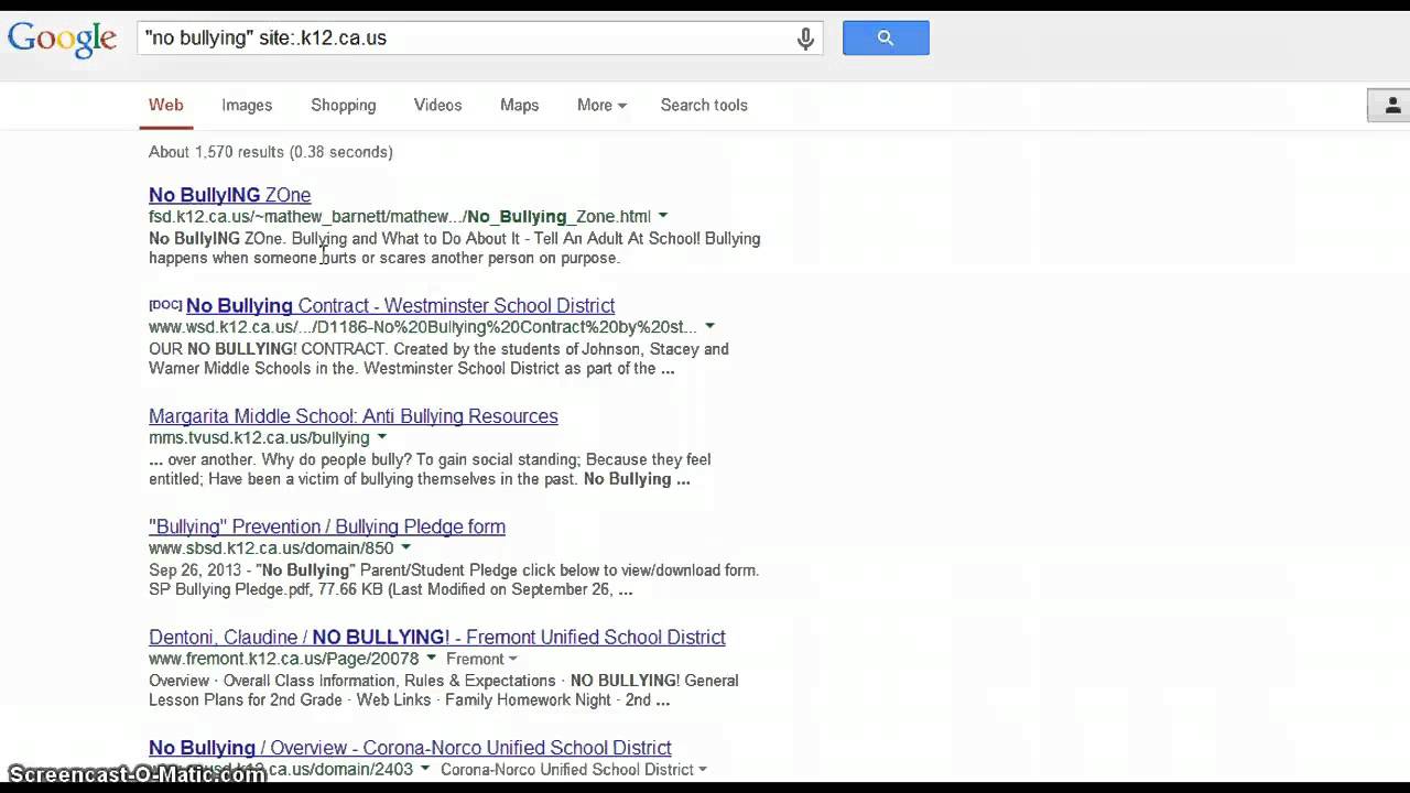 CCSS 4C's Effective search