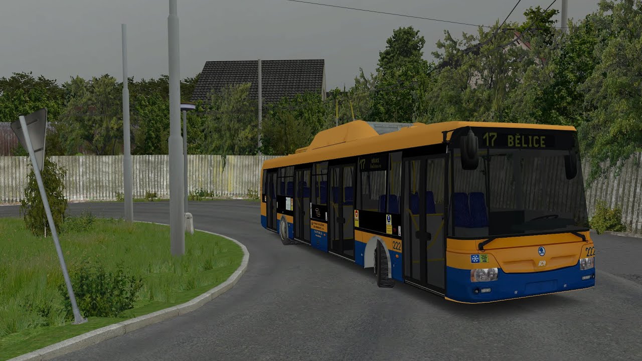 SIMT MHD - Linka 17 Škoda 30Tr DSZO #222