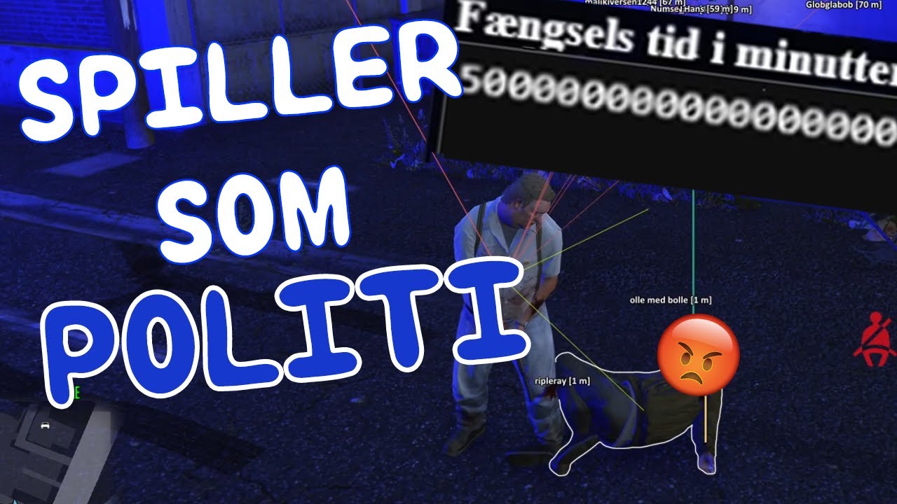MODDER SOM POLITI! (FiveM)