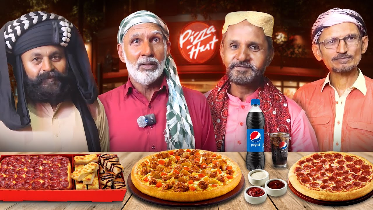 Представители племени посещают Pizza Hut!