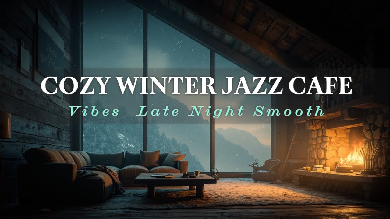 Cozy Winter Jazz Cafe | Расслабляющий джаз для учебы и работы - Январские вайбы