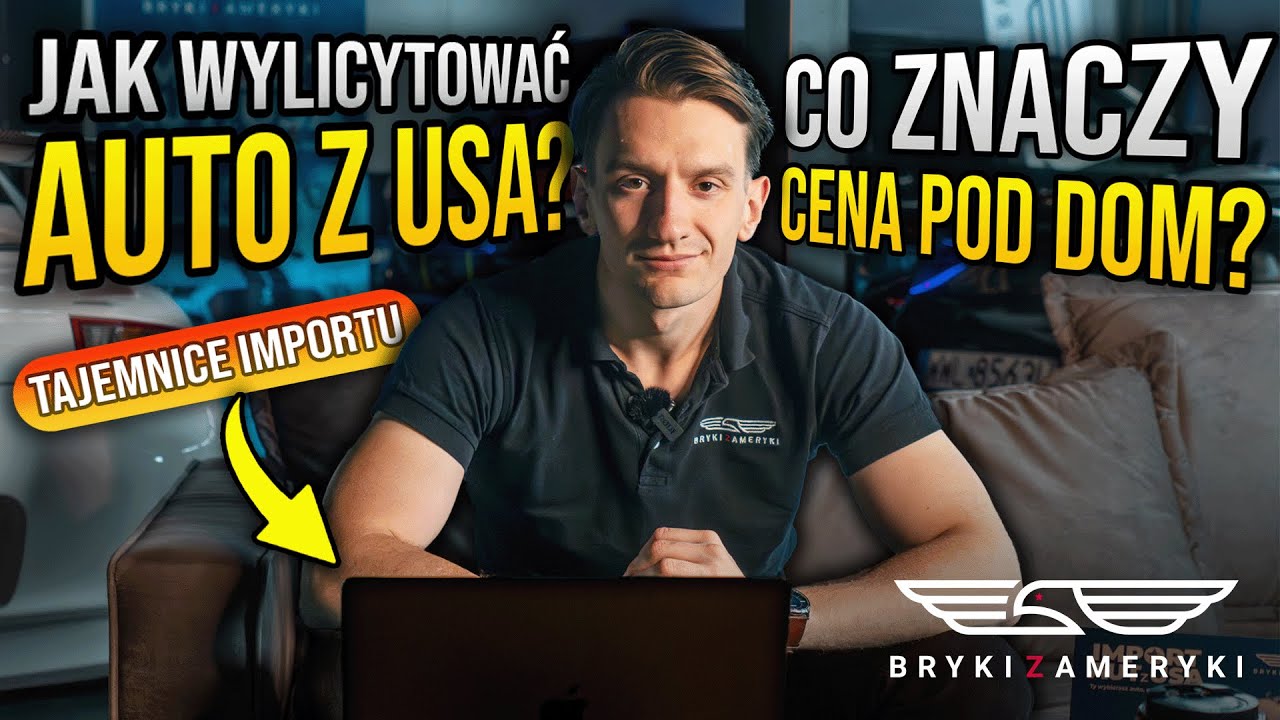 Ujawniamy tajemnice importu samochodów z USA - Q&A - Cena pod dom, transport, podatki aukcje