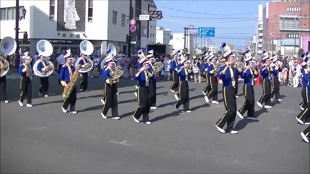 2019釧路港まつり　釧路北陽高　2
