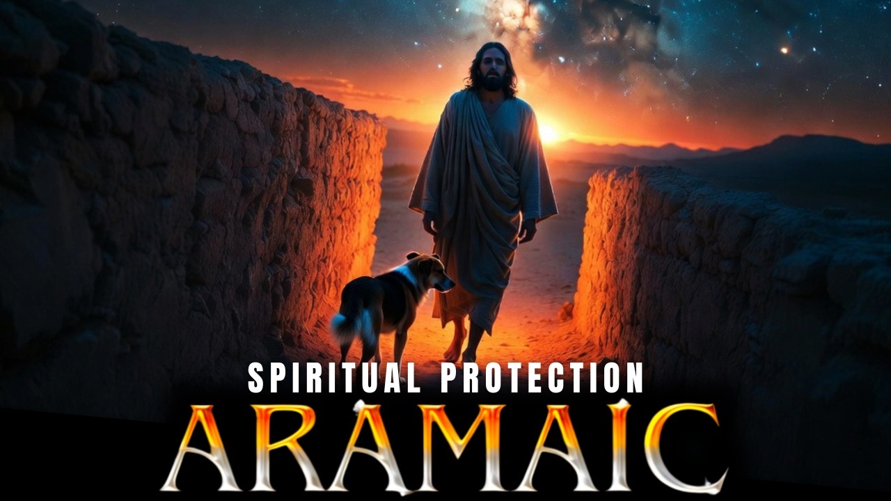 Spiritual Protection 🕎 Our Father Prayer in Jesus Original Language  Ancient Aramaic Blessin