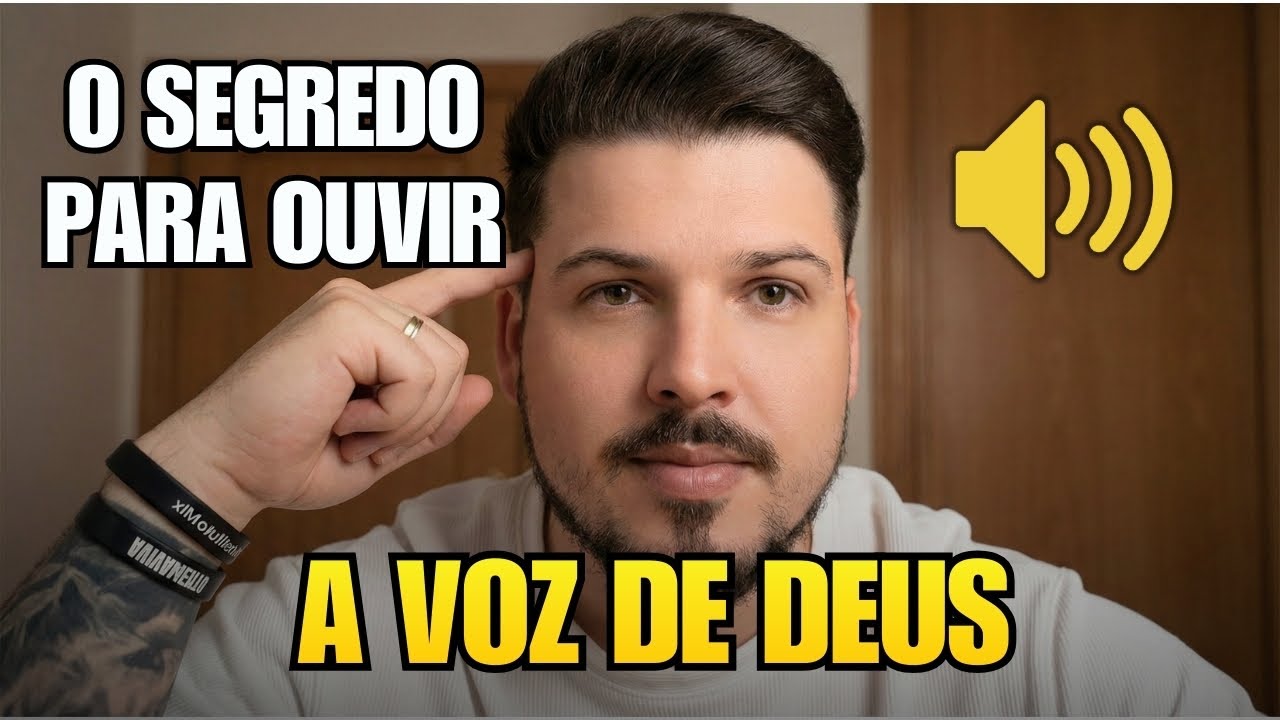 Faça ISSO para nunca mais ignorar a voz de Deus...