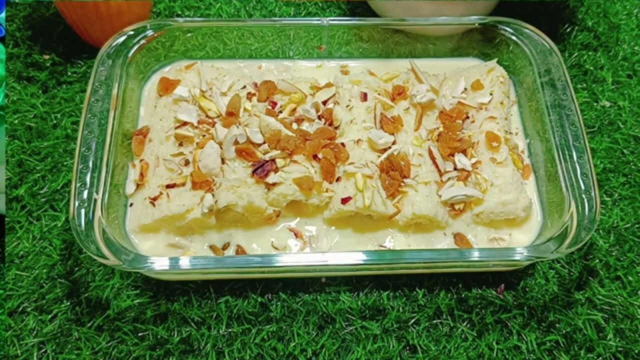 Bread Custard Roll Recipe | Holi & Eid Special Sweet