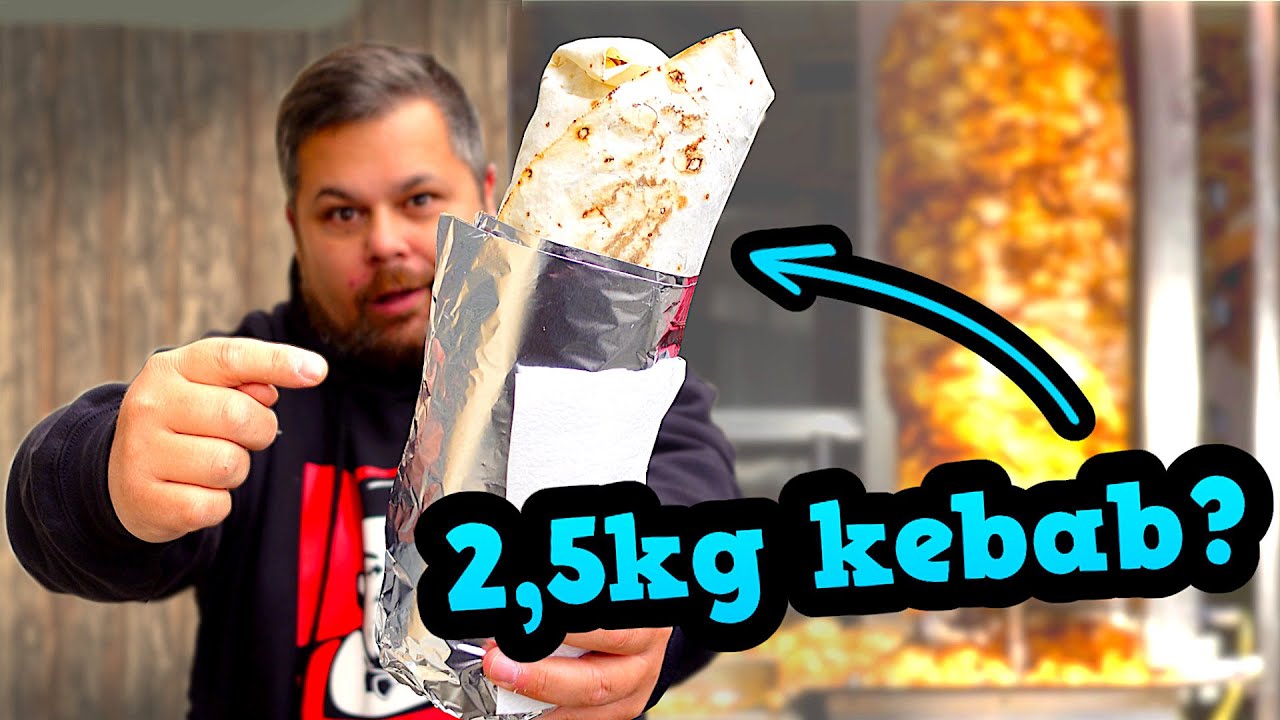 Obří 2,5kg Kebab za 230 Kč? Jedeme hledat nejlepší Kebab.