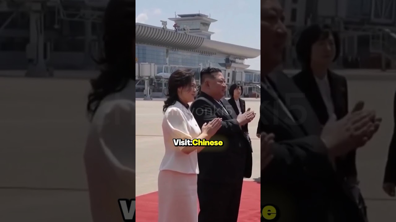 Xi Jinping arrived in Pyongyang on Monday, June 8, 2026. #putin #russia #warinukraine #shorts