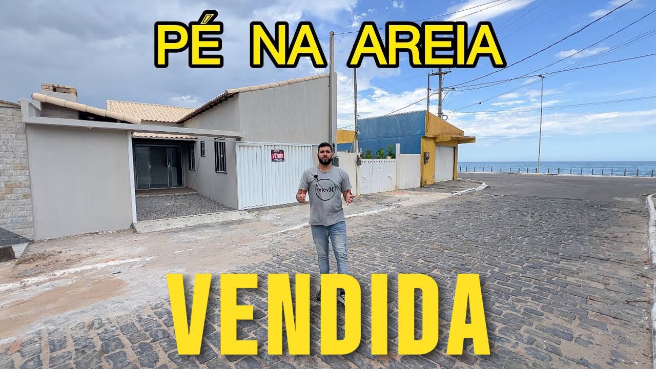 Casa Pé na Areia em Unamar Cabo Frio Rj 